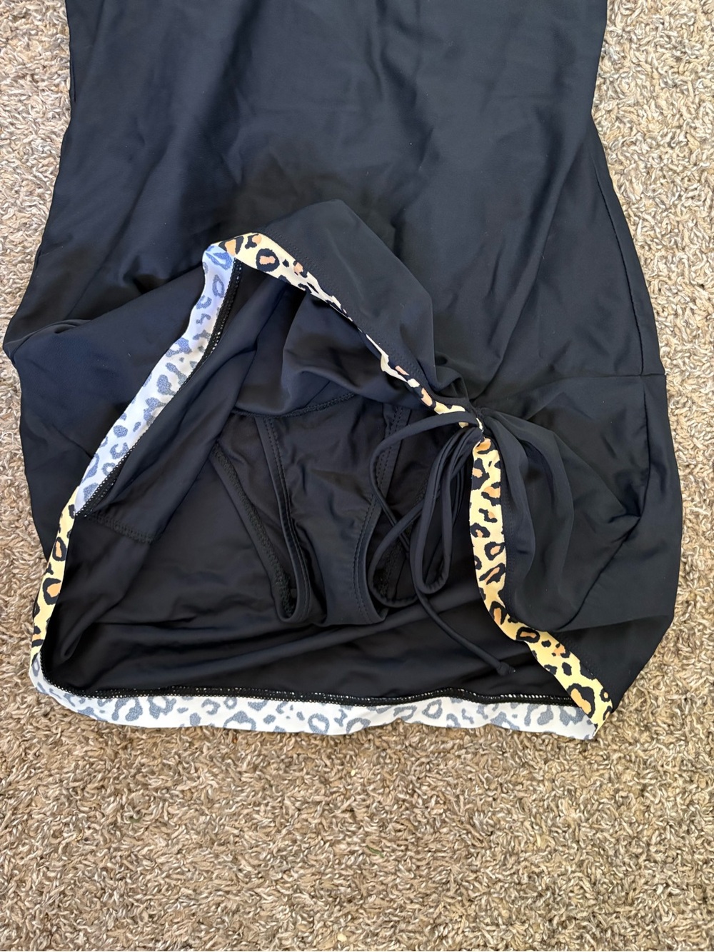 REKITA Sexy Tankini Size M Swimsuit with Cheetah Print - Picture 5 of 7